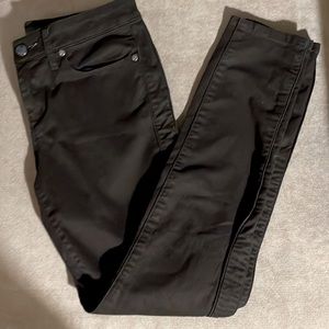 Juicy Couture Black Denim Tuxedo Skinny Jeans